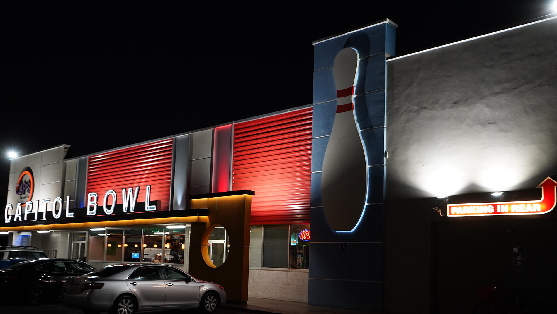 Capitol Bowl outside